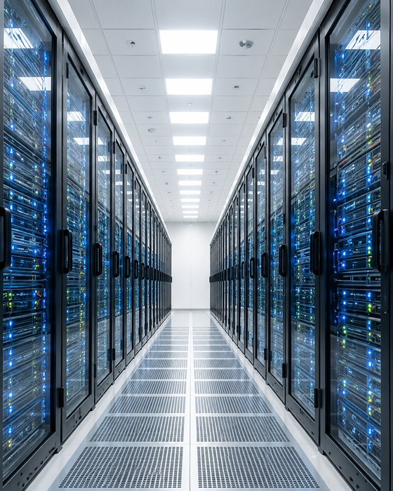 Data centre server aisle